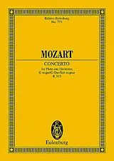Wolfgang Amadeus Mozart Notenblätter Konzert G-Dur KV313