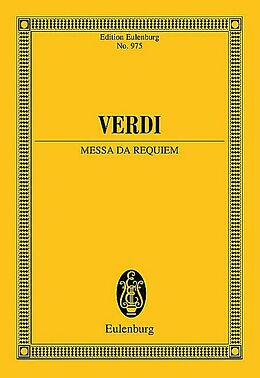 Giuseppe Verdi Notenblätter Requiem