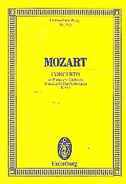Wolfgang Amadeus Mozart Notenblätter Konzert G-Dur KV453
