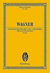 Richard Wagner Notenblätter Vorspiel zu Die Meistersinger von Nürnberg