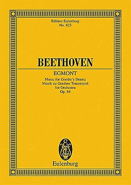 Ludwig van Beethoven Notenblätter Egmont op.84 - Incidental music