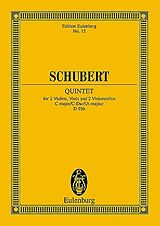 Franz Schubert Notenblätter Streichquintett C-Dur op.163
