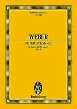 Carl Maria von Weber Notenblätter Peter Schmoll op.8 - Ouvertüre