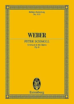 Carl Maria von Weber Notenblätter Peter Schmoll op.8 - Ouvertüre
