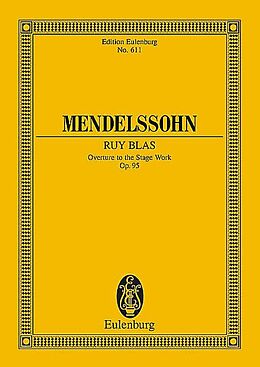 Felix Mendelssohn-Bartholdy Notenblätter Ruy Blas op.95 Ouvertüre