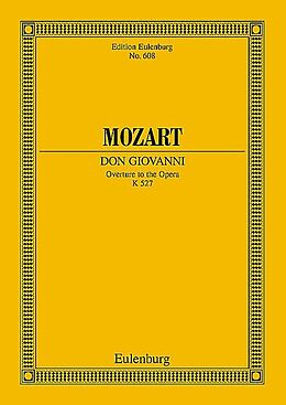 Wolfgang Amadeus Mozart Notenblätter Don Giovanni KV527 - Ouvertüre