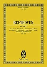 Ludwig van Beethoven Notenblätter Oktett Es-Dur op.103