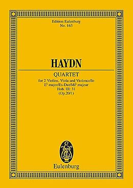 Franz Joseph Haydn Notenblätter Streichquartett g-Moll op.20,1 Hob.III-31