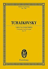 Peter Iljitsch Tschaikowsky Notenblätter Konzert D-Dur op.35