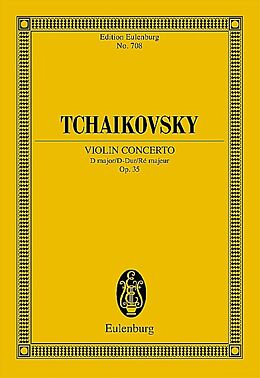 Peter Iljitsch Tschaikowsky Notenblätter Konzert D-Dur op.35