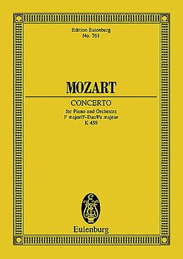 Wolfgang Amadeus Mozart Notenblätter Konzert F-Dur KV459