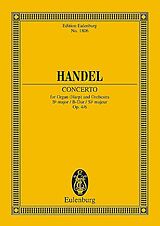 Georg Friedrich Händel Notenblätter Konzert B-Dur op.4,6