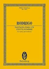 Joaquin Rodrigo Notenblätter Fantasia para un gentilhombre