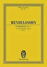 Felix Mendelssohn-Bartholdy Notenblätter Sinfonie c-Moll Nr.1 op.11