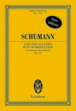 Robert Schumann Notenblätter Konzert-Allegro op.134 mit Introduction