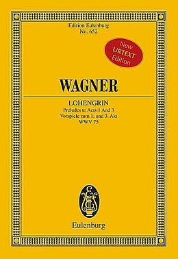 Richard Wagner Notenblätter Lohengrin - Vorspiele zum 1. und 3. Akt