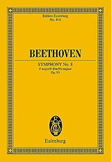 Ludwig van Beethoven Notenblätter Sinfonie F-Dur Nr.8 op.93