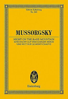 Modest Mussorgski Notenblätter Eine Nacht auf dem kahlen Berge