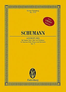 Robert Schumann Notenblätter Adventlied op.71
