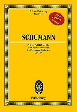 Robert Schumann Notenblätter Neujahrslied op.144