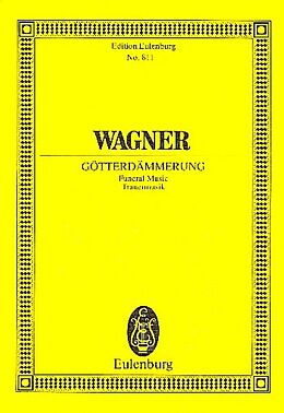 Richard Wagner Notenblätter Trauermusik aus Götterdämmerung
