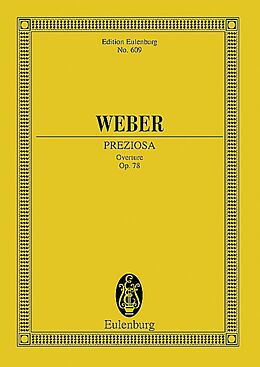 Carl Maria von Weber Notenblätter Preziosa op.78 Ouvertüre