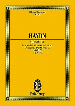 Franz Joseph Haydn Notenblätter Streichquartett Es-Dur op.64,4 Hob.III-64