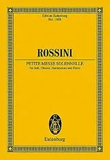 Gioacchino Rossini Notenblätter Petite messe solennelle