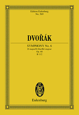 eBook (pdf) Symphony No. 6 D major de Antonín Dvo?ák