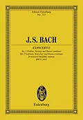 E-Book (pdf) Concerto D minor von Johann Sebastian Bach