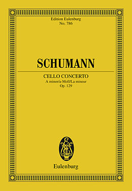 E-Book (pdf) Cello Concerto von Robert Schumann