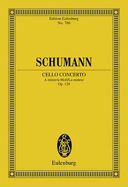 E-Book (pdf) Cello Concerto A minor von Robert Schumann