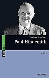 Kartonierter Einband Paul Hindemith von Giselher Schubert