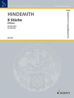 Paul Hindemith Notenblätter 8 Stücke
