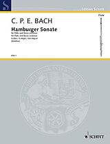 Carl Philipp Emanuel Bach Notenblätter Hamburger Sonate G-Dur