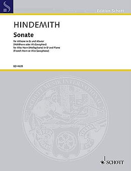 Paul Hindemith Notenblätter Sonate (1943)