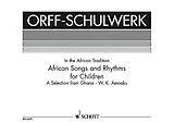  Notenblätter African Songs and Rhythms for Children