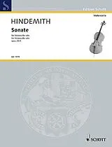 Paul Hindemith Notenblätter Sonate op.25,3