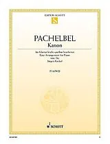 Johann Pachelbel Notenblätter Kanon