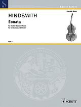 Paul Hindemith Notenblätter Sonata