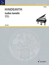 Paul Hindemith Notenblätter Ludus tonalis
