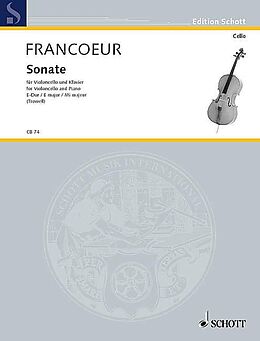 Francois Francoeur Notenblätter Sonate E-Dur