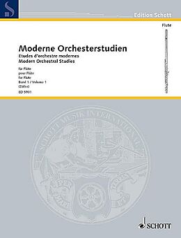 Karlheinz Zoeller Notenblätter Moderne Orchesterstudien Band 1