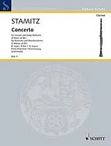 Johann Wenzel Anton Stamitz Notenblätter Konzert B-Dur