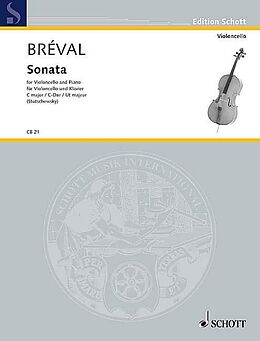 Jean Baptiste Bréval Notenblätter Sonata C-Dur