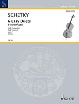 Johann Georg Christop Schetky Notenblätter 6 leichte Duette op. 7