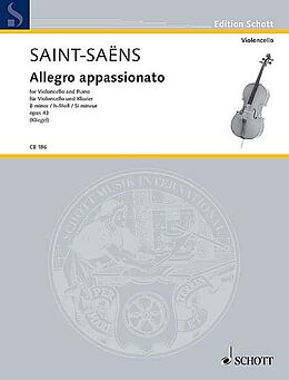 Camille Saint-Saëns Notenblätter Allegro appassionato op.43