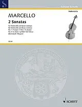 Benedetto Marcello Notenblätter 2 Sonatas