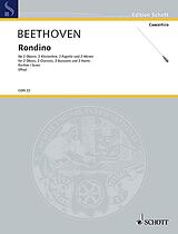 Ludwig van Beethoven Notenblätter Rondino op.post für 2 Oboen