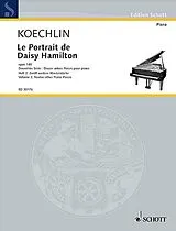 Charles Louis Eugene Koechlin Notenblätter Le Portrait de Daisy Hamilton op. 140 Heft 2